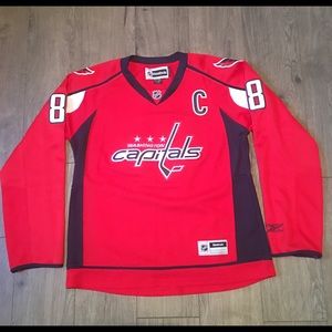 Washington Capitals Ovechkin 8 NHL Hockey Jersey L